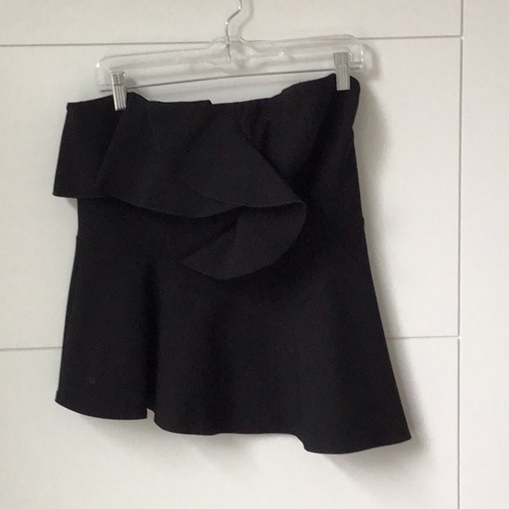 Strapless black size 14 top. River island brand. New without tags